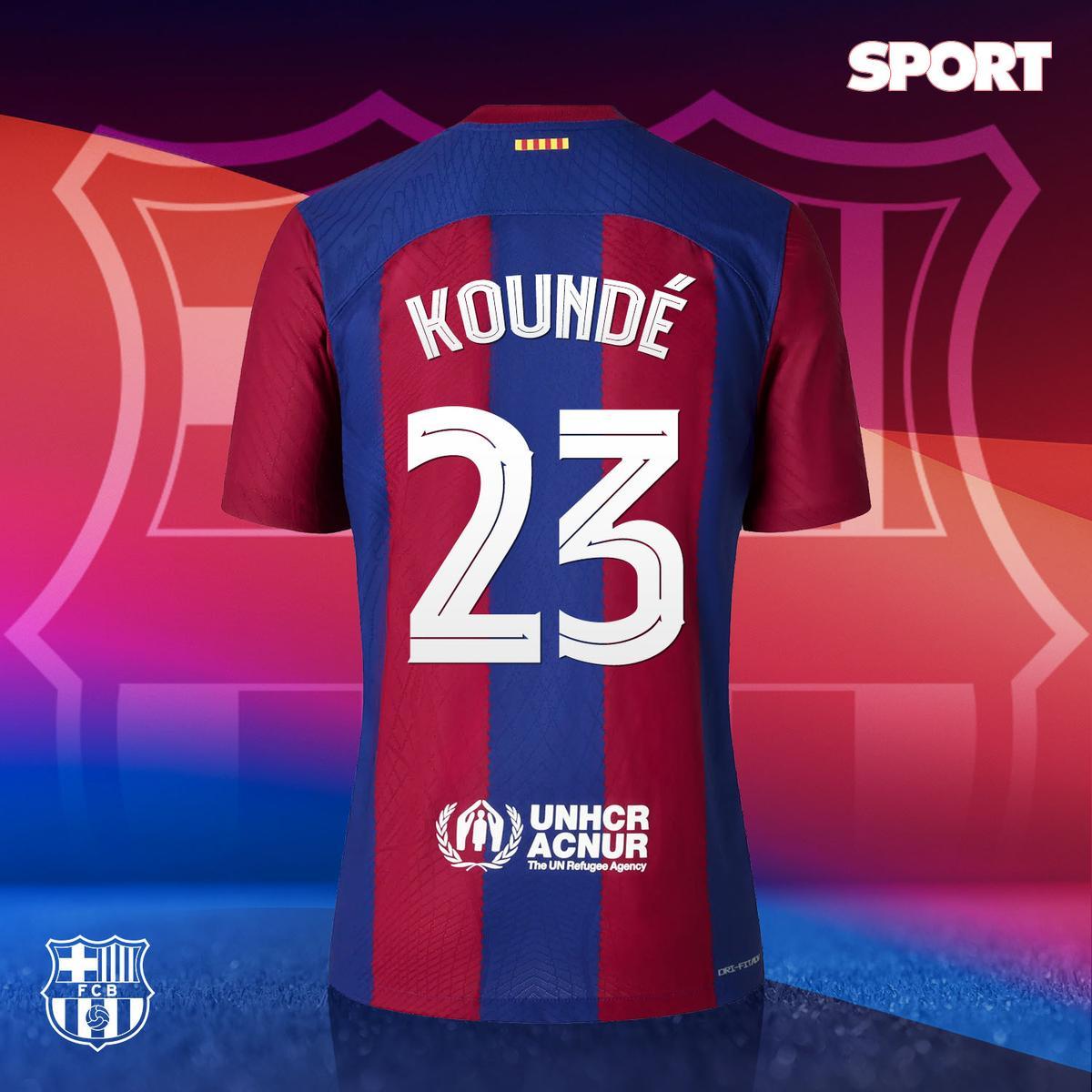 Los dorsales del Barça 2023/24 Los dorsales del Barça 2023/24