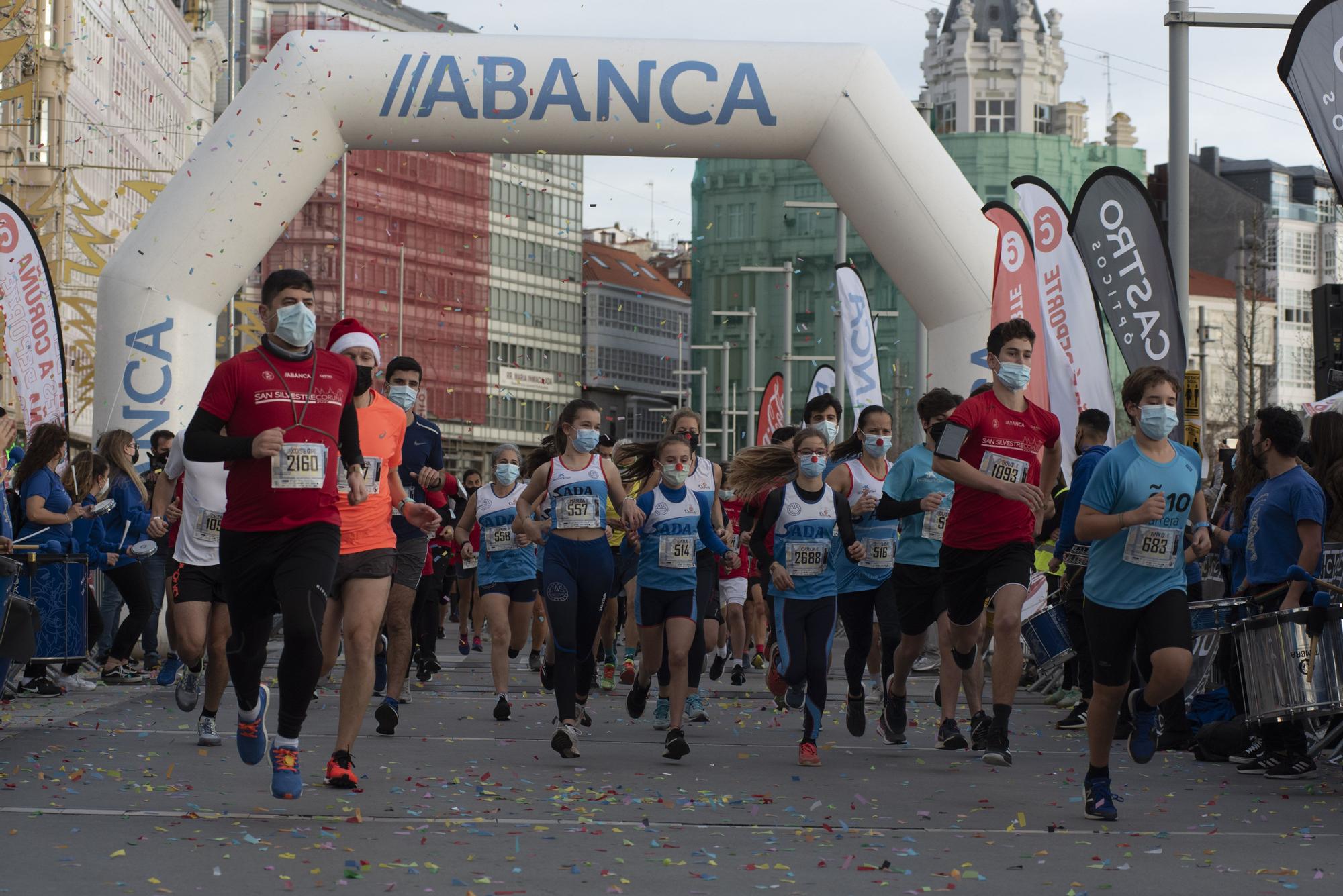 La San Silvestre regresa a las calles de A Coruña para cerrar el 2021