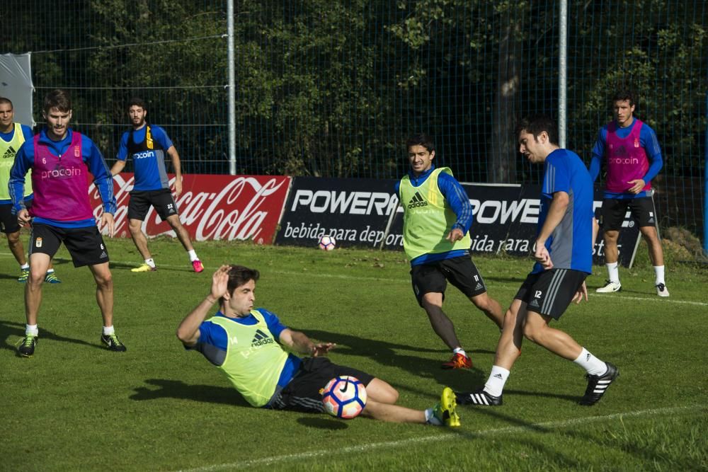 Entrenamiento del Real Oviedo