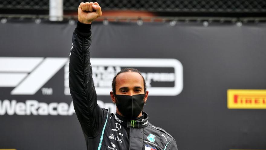 Una imagen de Lewis Hamilton.