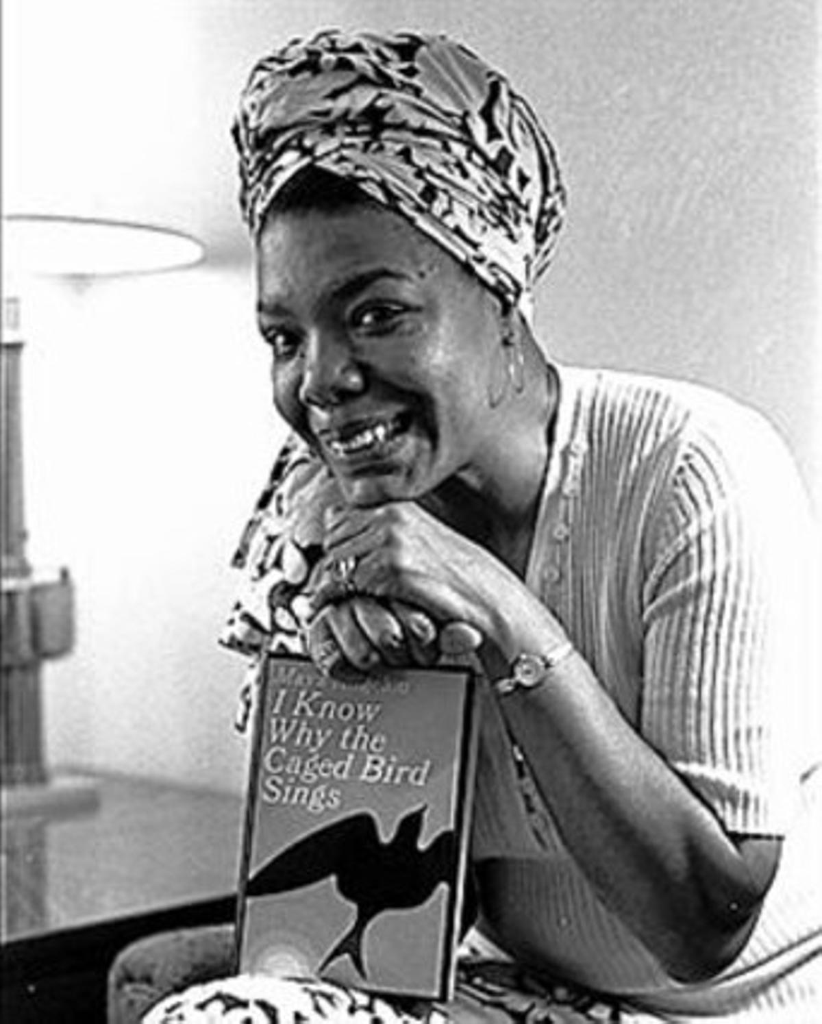 Maya Angelou, el 1971.