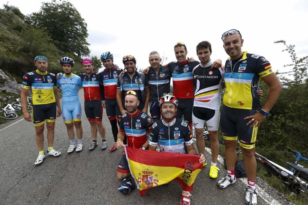 Vuelta ciclista a España. Lagos de Covadonga