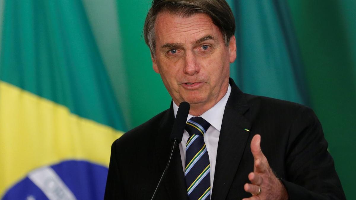 El presidente de Brasil, Jair Bolsonaro.