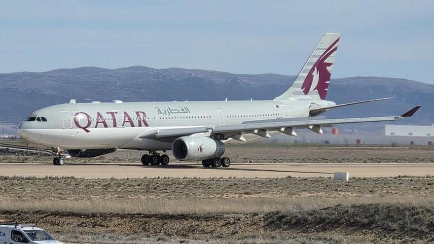 Teruel se cuela en el Financial Times: su aeropuerto acoge 20 grandes aviones de Qatar Airways en plena crisis aérea en Oriente Medio