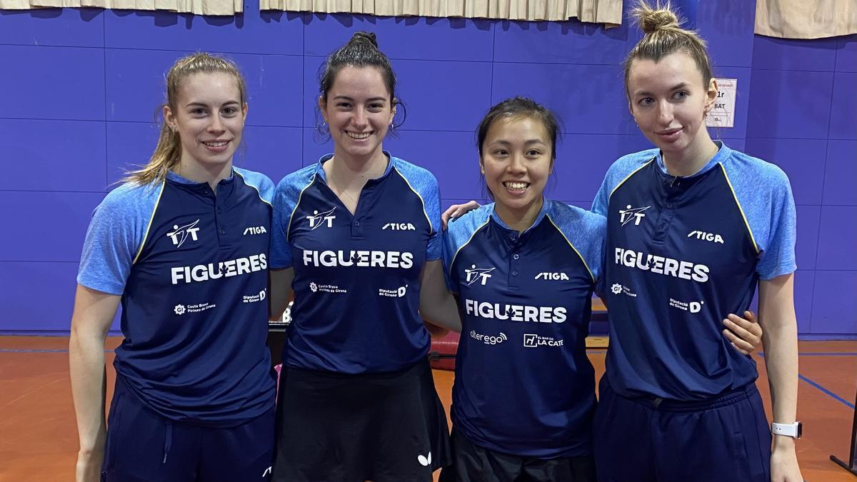 L&#039;equip femení del TT Tramuntana Figueres