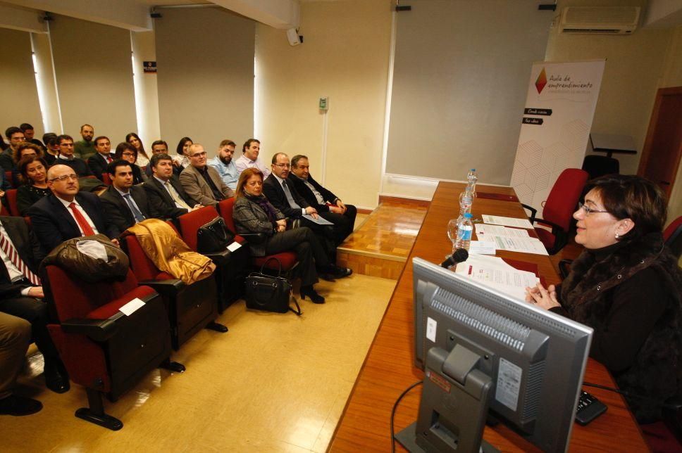 Inauguración del Aula de Emprendimiento de la UMU