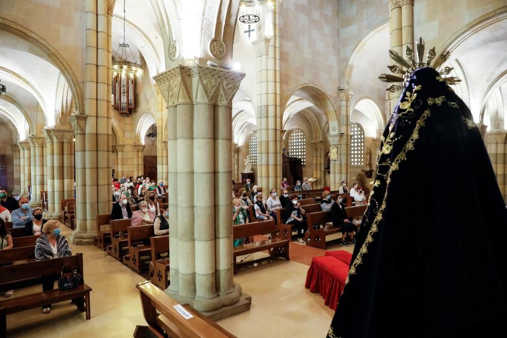 Festividad de la Virgen de la Soledad en Gijón