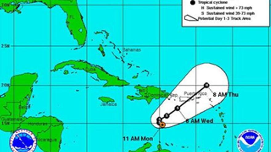 Seis muertos en Venezuela debido a las intensas lluvias originadas por el huracán Omar