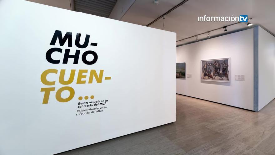 El Museo de la Universidad de Alicante presenta su nueva exposición anual de fondos propios &quot;Mucho cuento. Relatos visuales en la colección del MUA&quot;