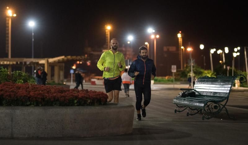 Nuevo tramo peatonal de la Avenida Marítima