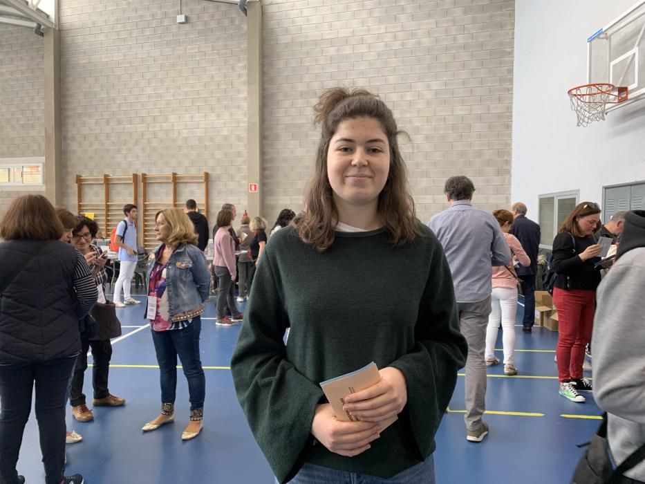 Paula Seguí, 18 años, estudiante de segundo de Bachillerato.