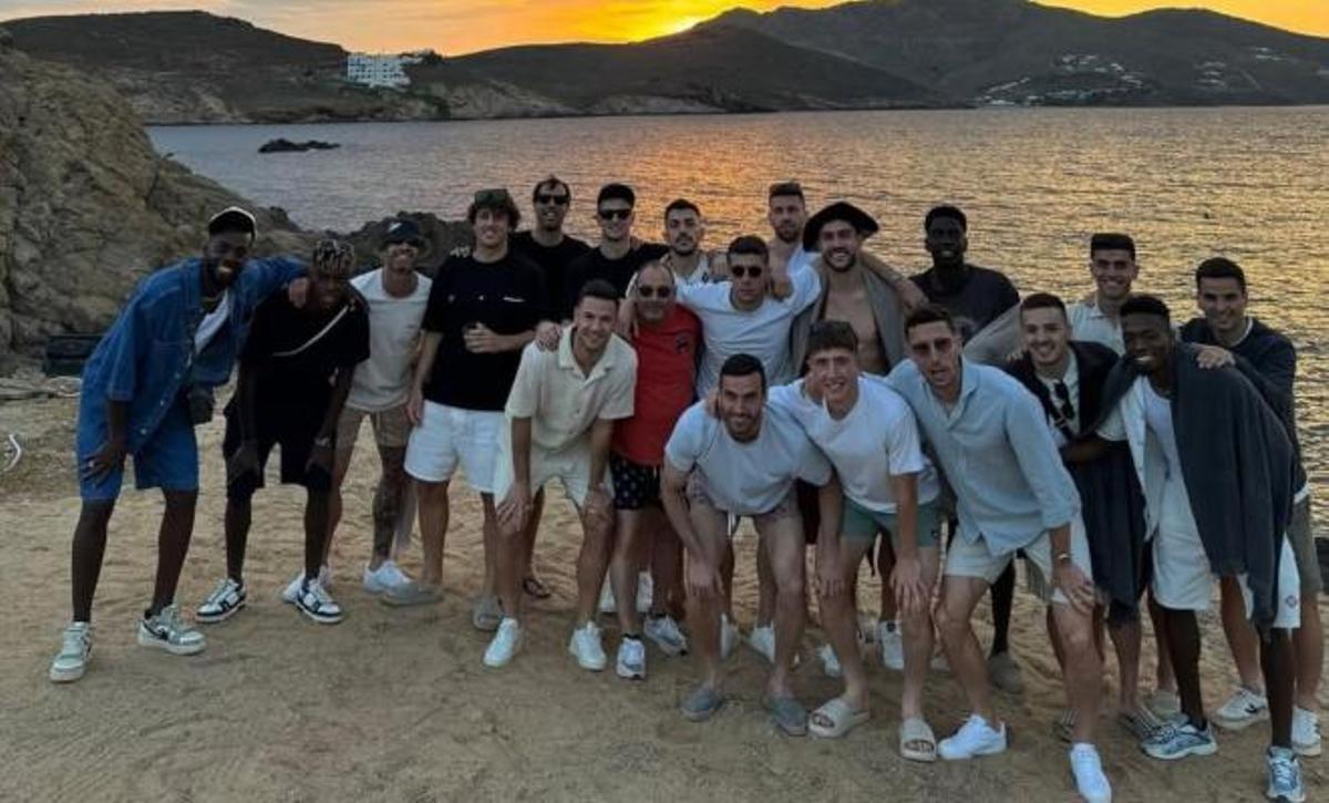 El Athletic Club se va de vacaciones a Mykonos.