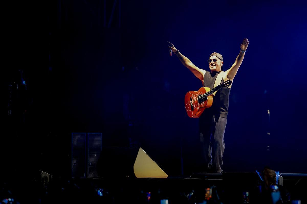 Las imágenes del concierto de Alejandro Sanz en Sevilla Las imágenes del concierto de Alejandro Sanz en Sevilla