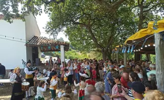 Los niños y las procesiones, alma de las fiestas de barrios y parroquias de Gijón