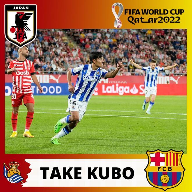 Take Kubo se formó en el conjunto azulgrana, pero tuvo que salir por la sanción de la FIFA