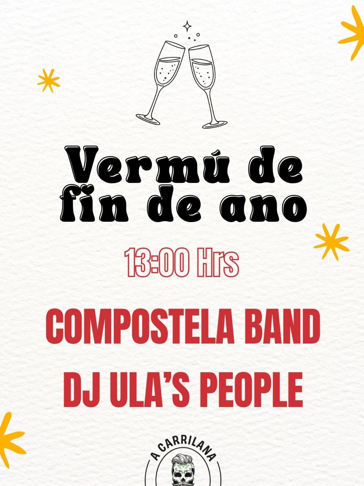 Cartel del Vermún de fin de año en A Carrilana