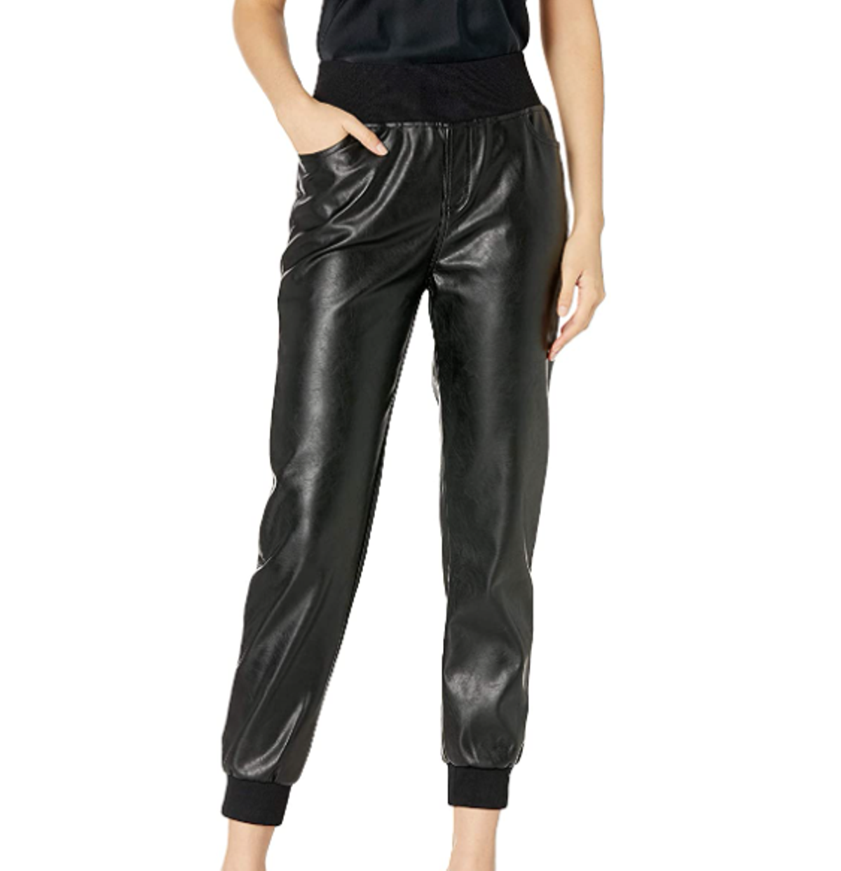 Jogger en piel vegana (Precio: 70,31 euros)