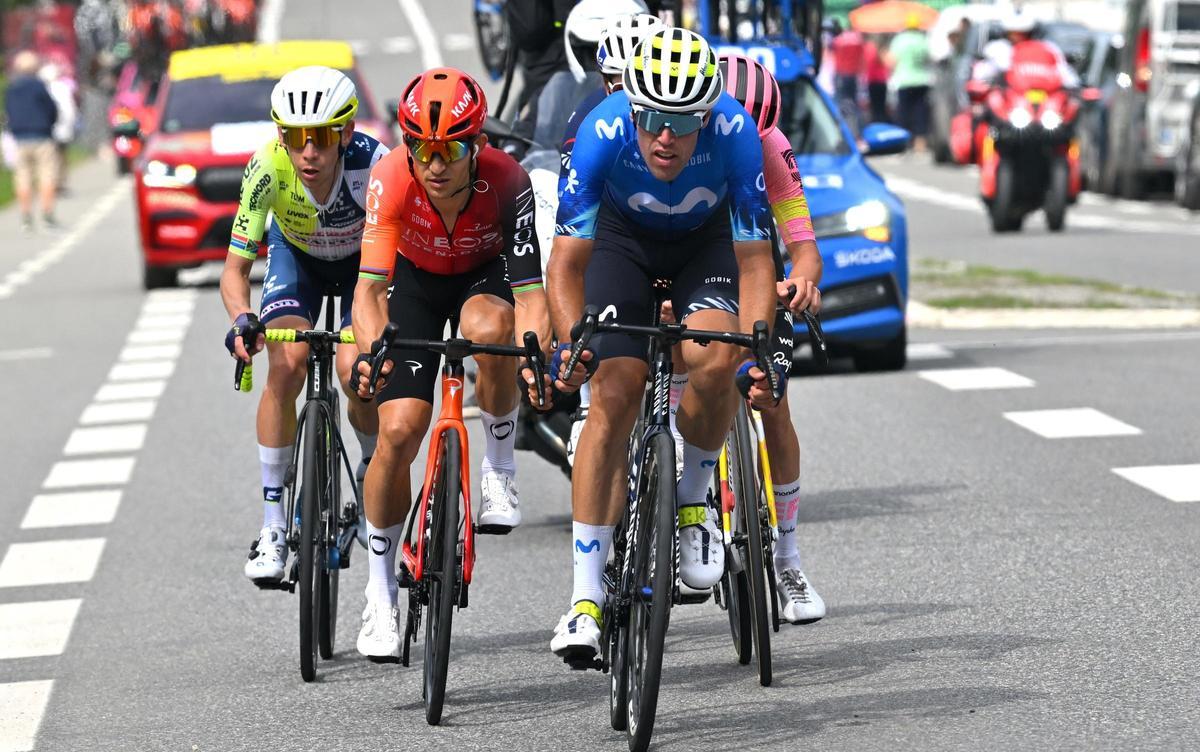 Lazkano, en la primera etapa pirenaica