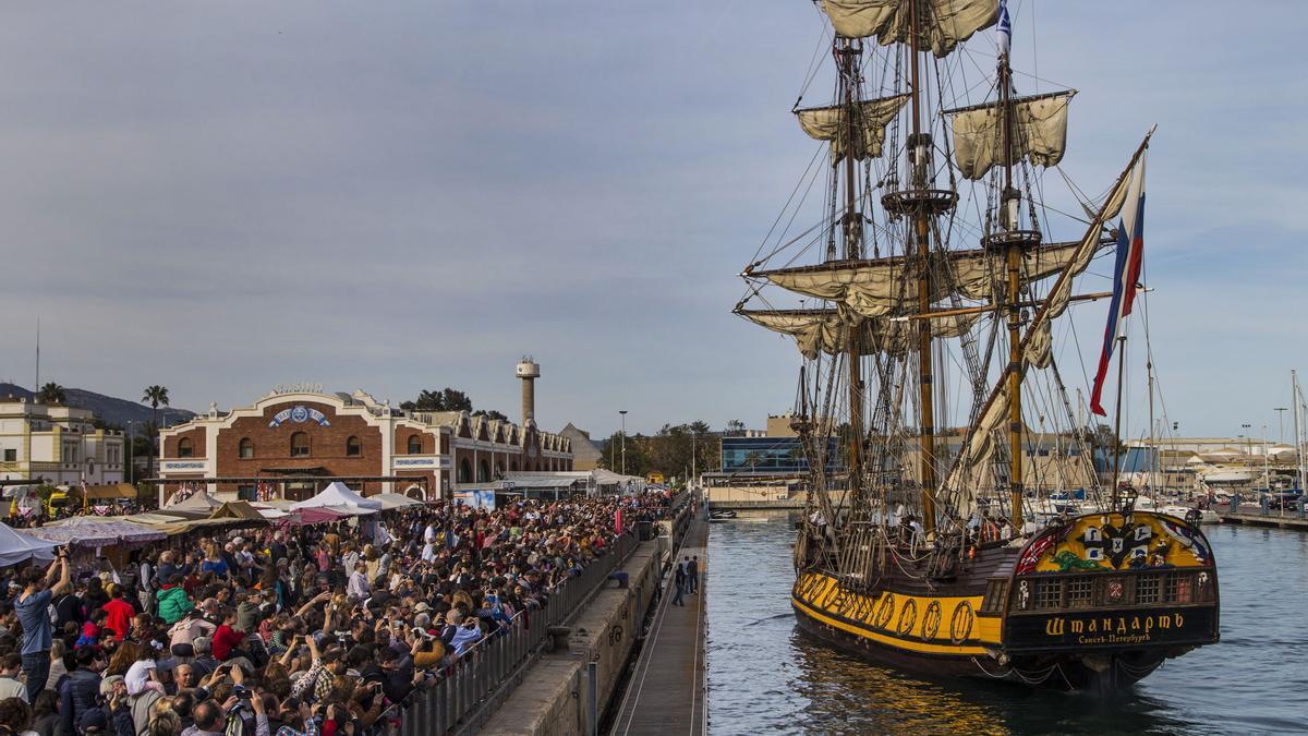 La sexta edición de Escala a Castelló se celebrará del 14 al 17 de abril y volverá a llevar a Castelló embarcaciones de época.