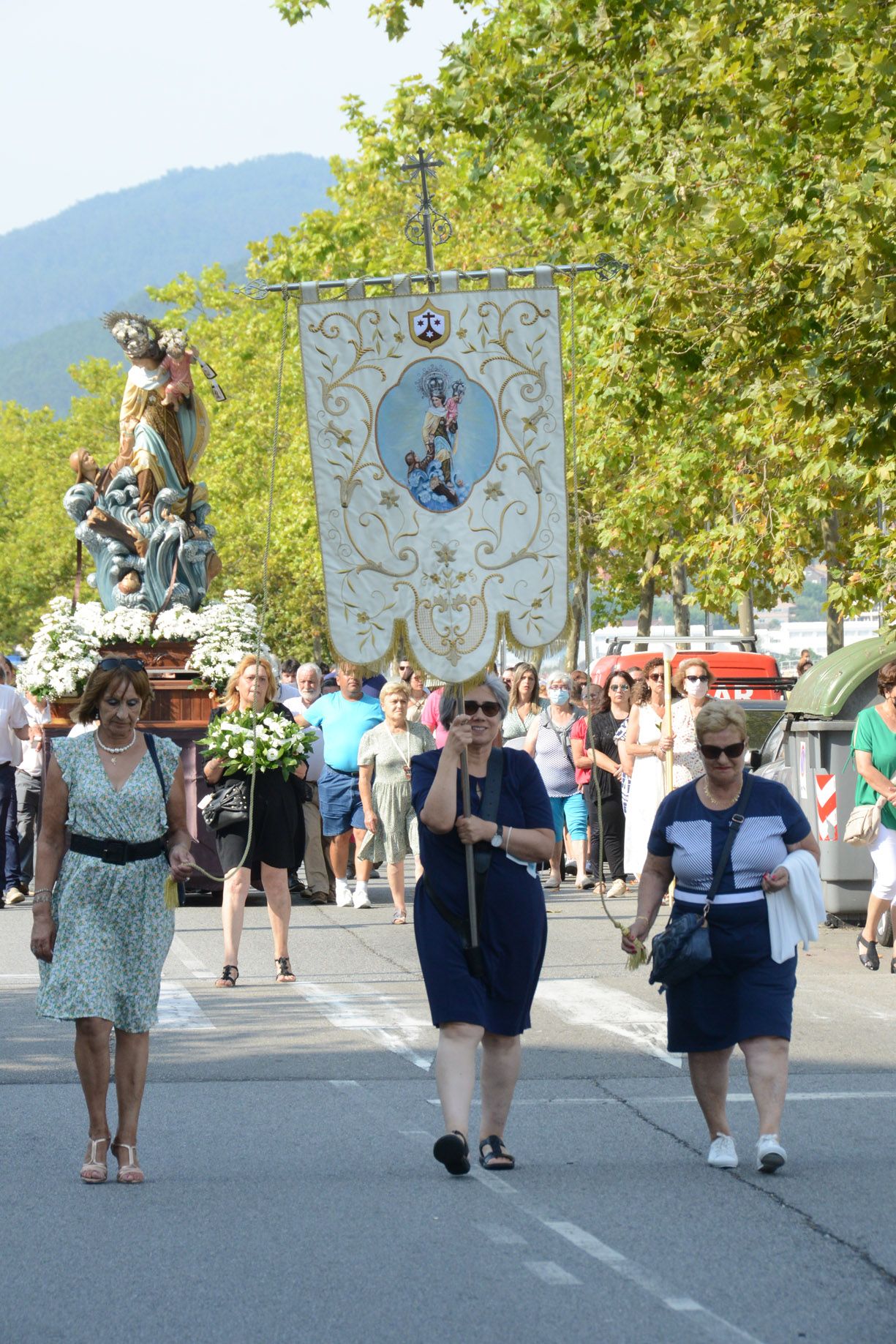 Las celebraciones de la Virgen del Carmen en Moaña