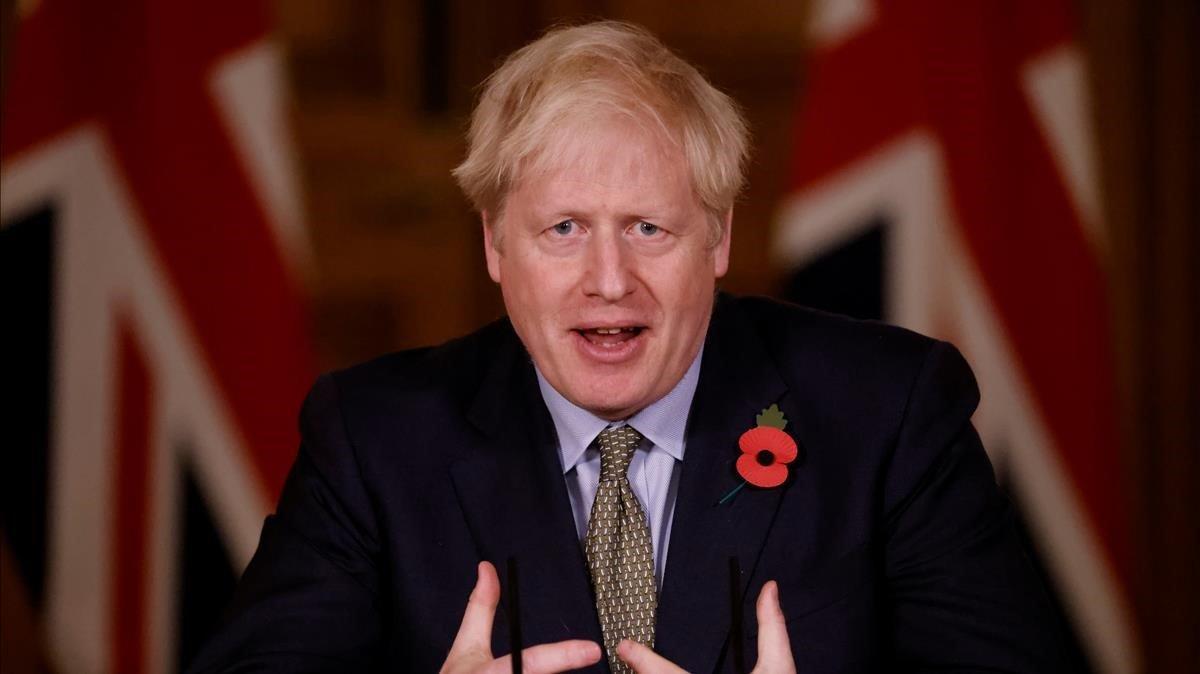 zentauroepp55821826 britain s prime minister boris johnson speaks during a virtu201109202941 zentauroepp55821826 britain s prime minister boris johnson speaks during a virtu201109202941