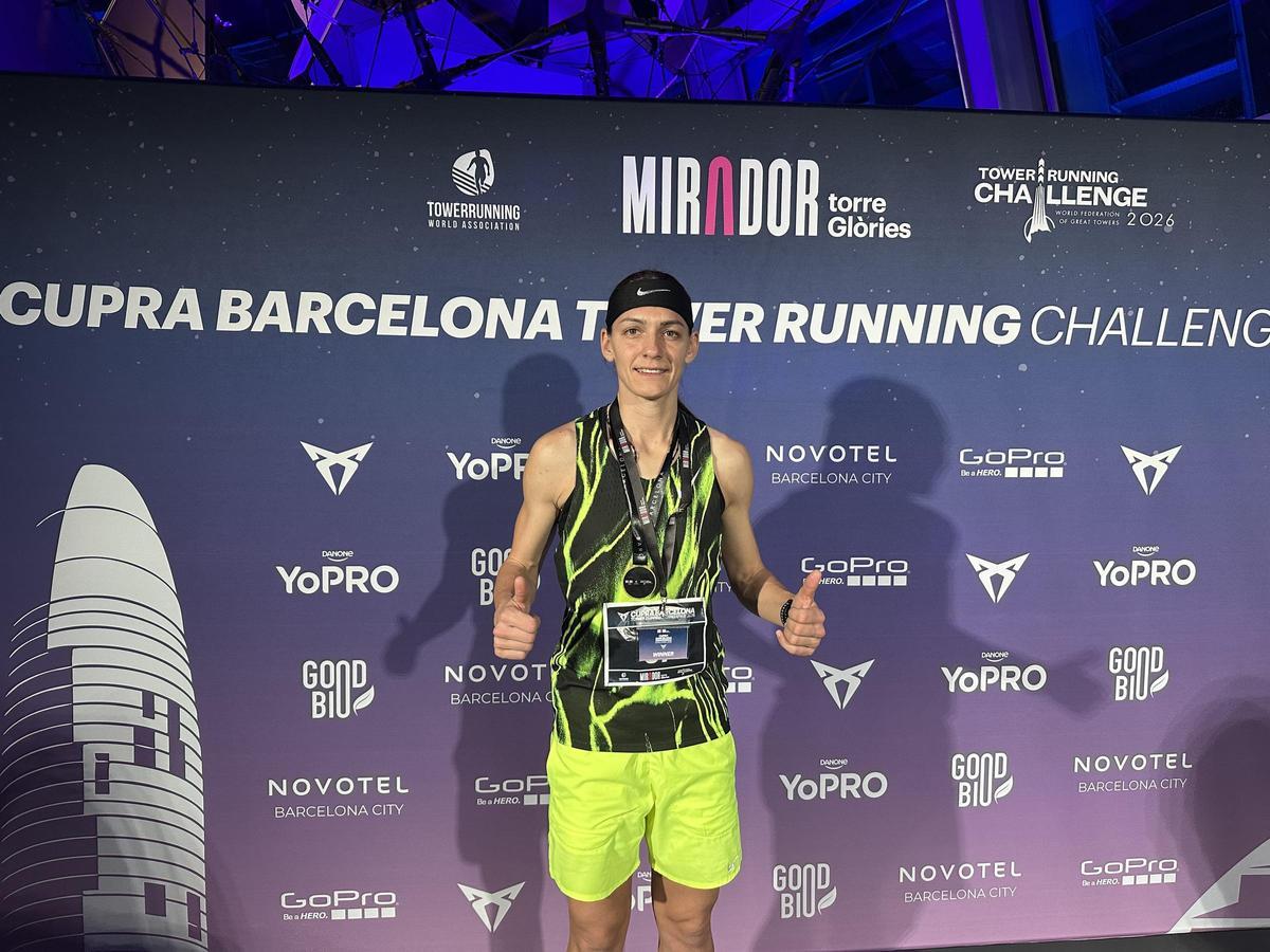 Tea Faber. La tercera del mundo terminó la carrera como primera clasificada, con una marca de 3:51
