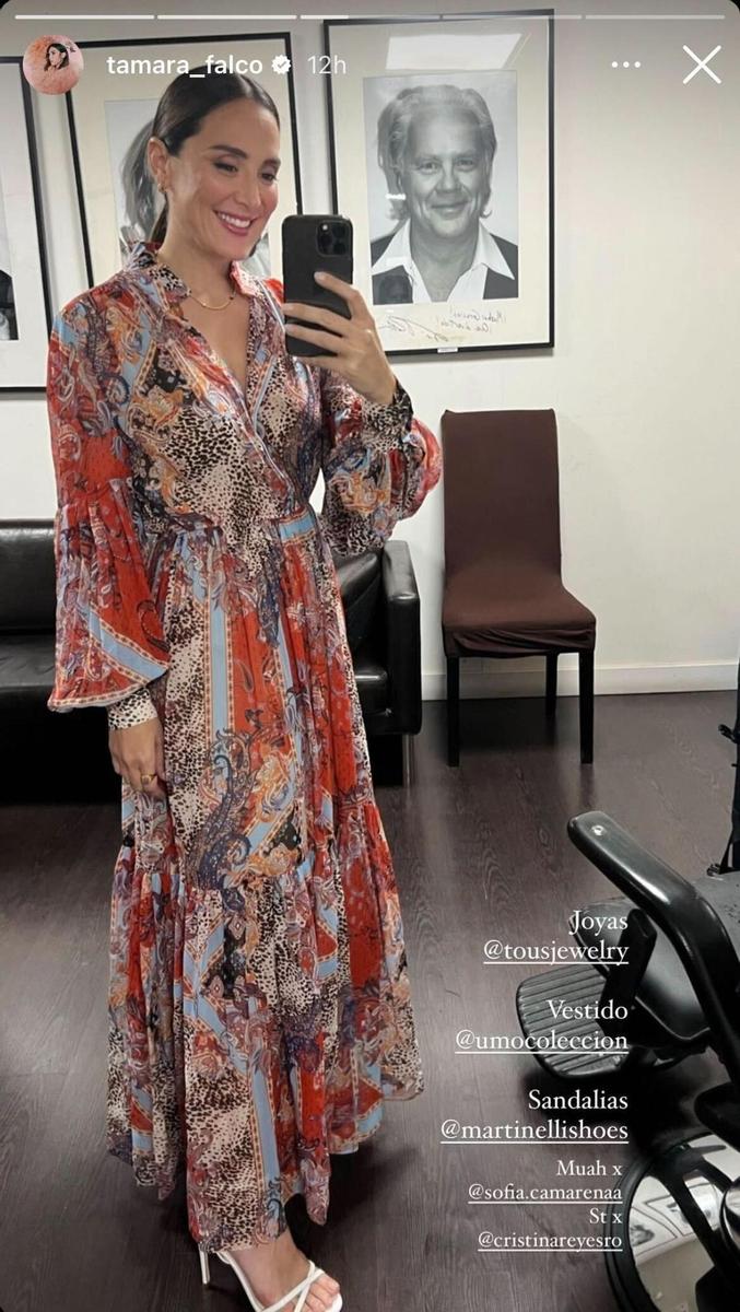 Tamara Falcó look Hormiguero