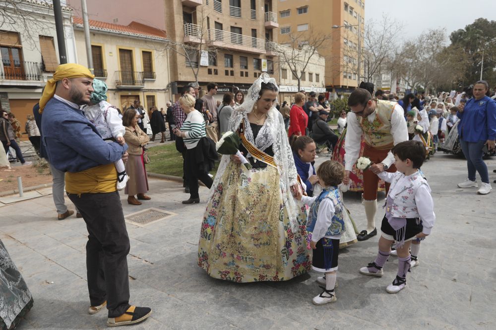 Los momentos más destacados de la Ofrenda en el Port de Sagunt