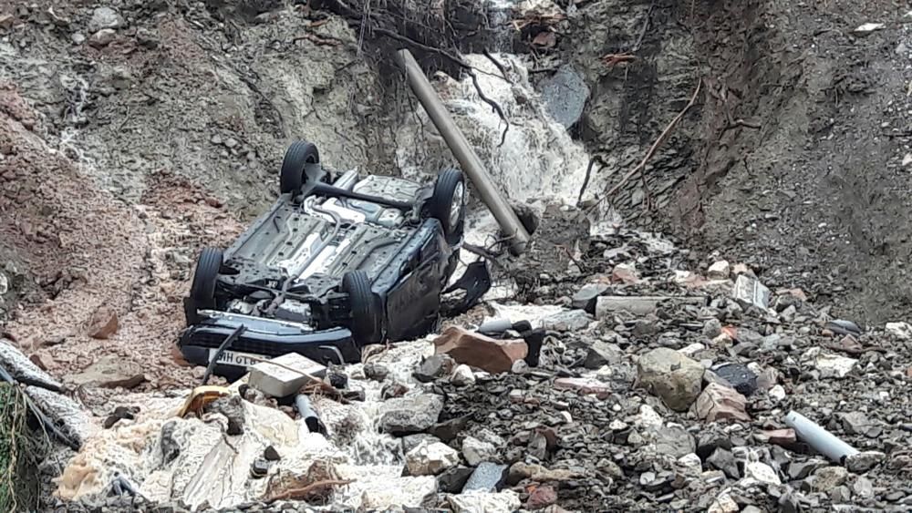 Socavón en Cerrado de Calderón