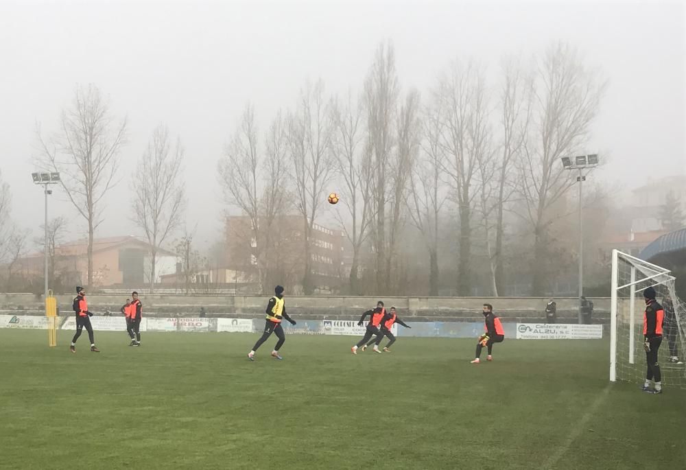 Entrenamiento de la UD Las Palmas