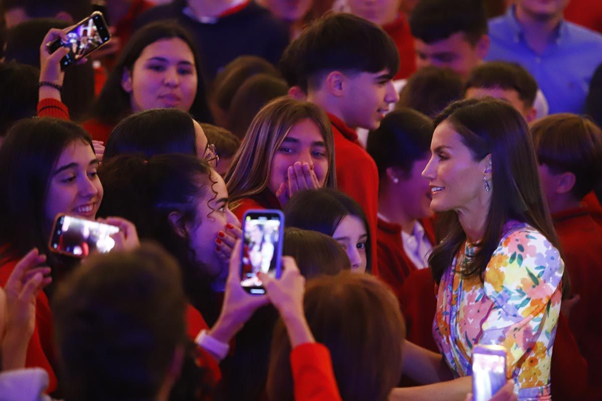 La reina Letizia en Córdoba en el Tour del Talento