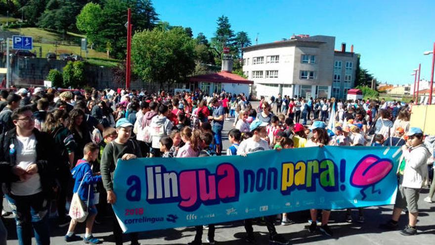 Correlingua 2018: 2.000 estudiantes reclaman o uso do galego en Vigo