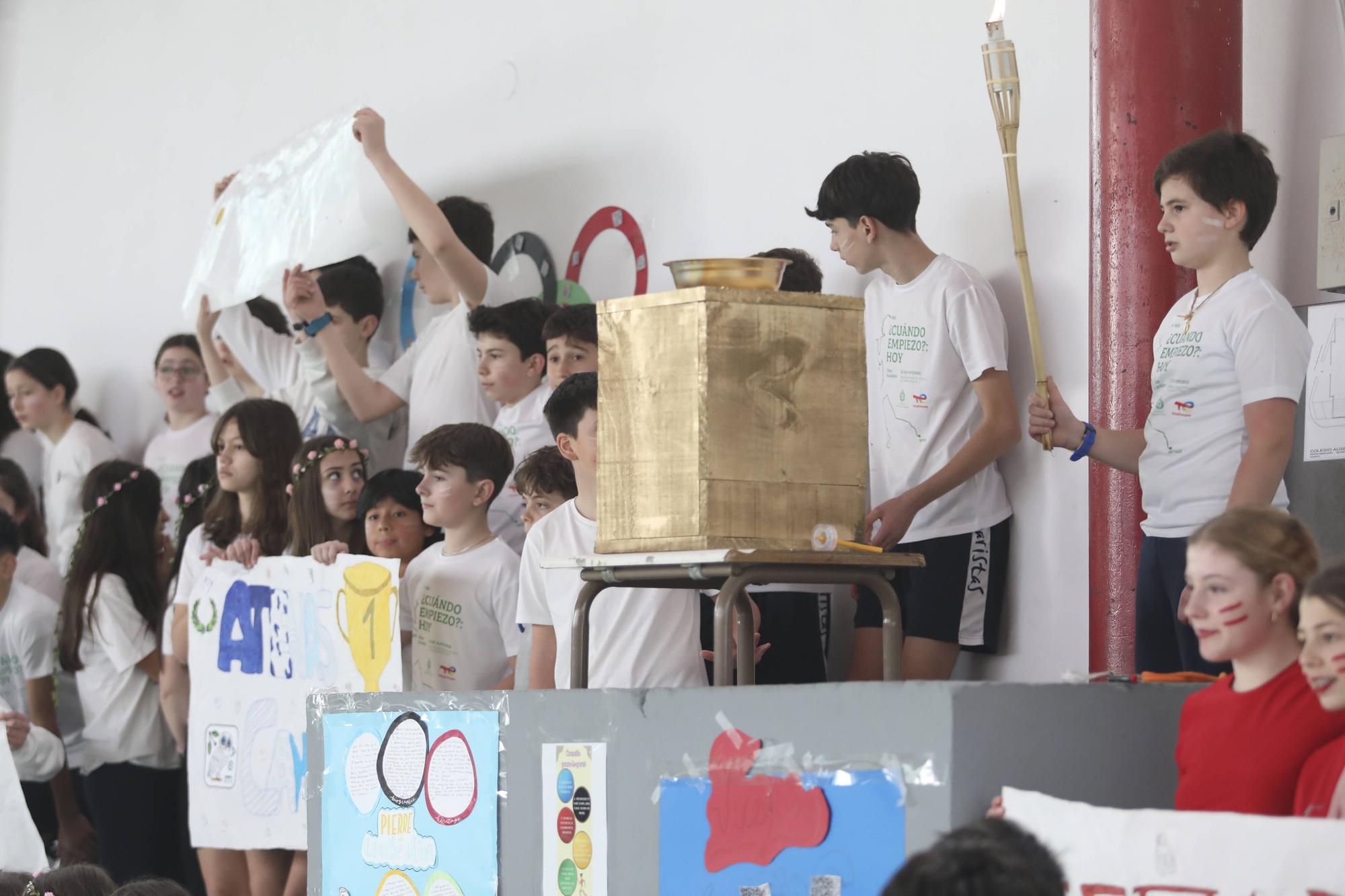 El colegio Auseva celebra una jornada sobre las olimpiadas