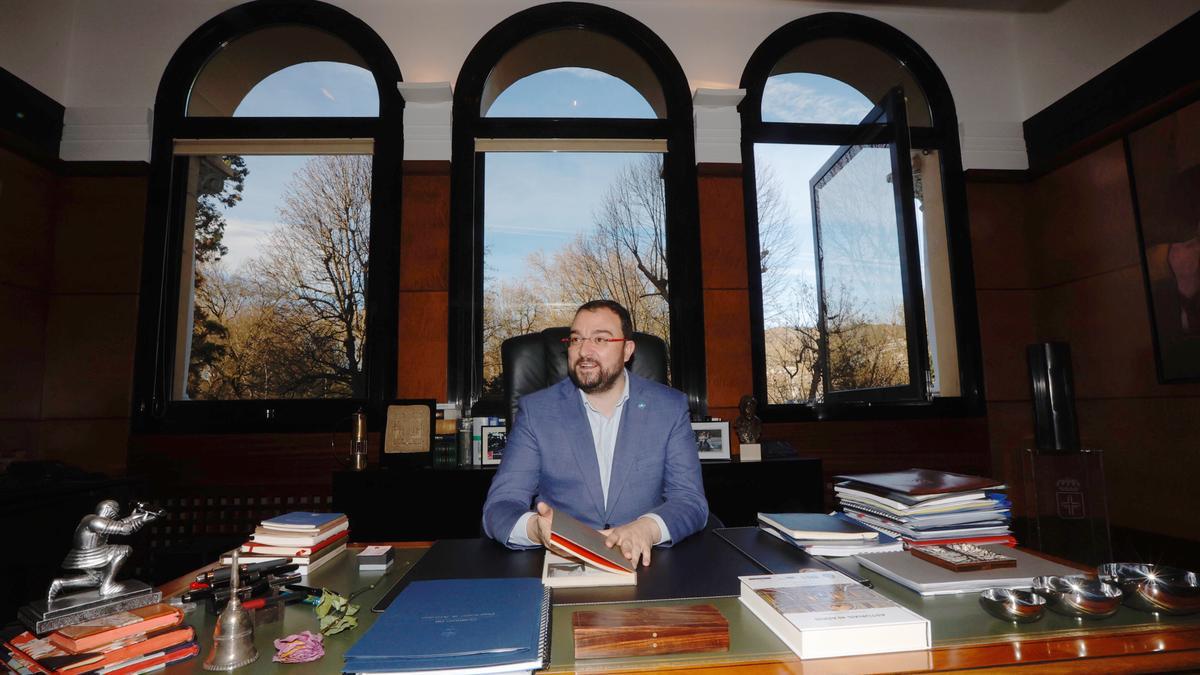 Adrián Barbón tras pasar el covid