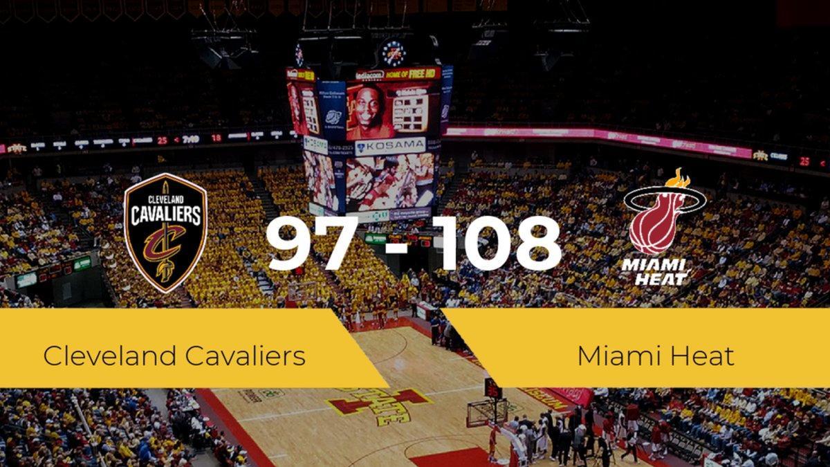 Miami Heat gana a Cleveland Cavaliers (97-108)