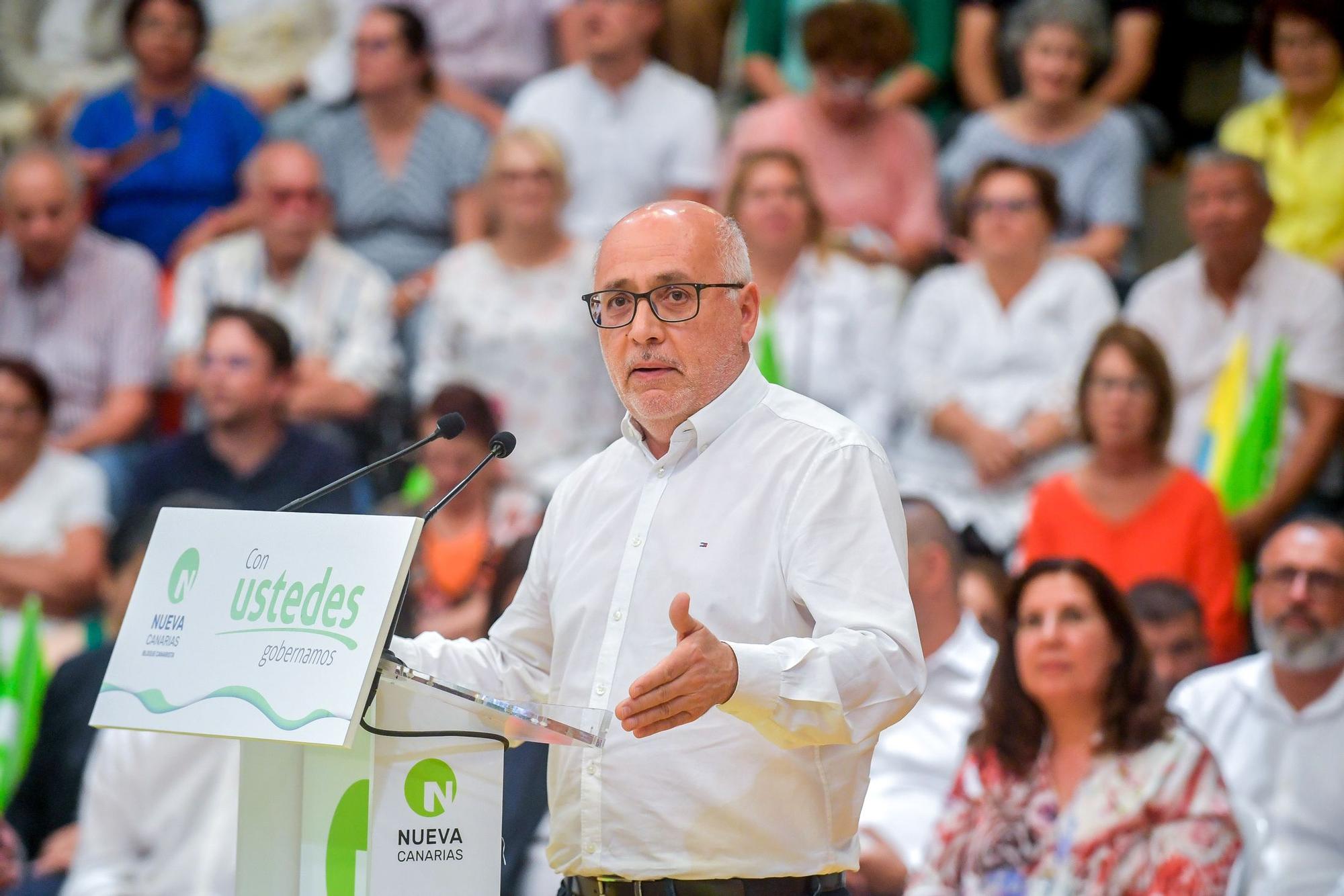 Presentación de candidaturas de Nuevas Canarias a las elecciones del 28M