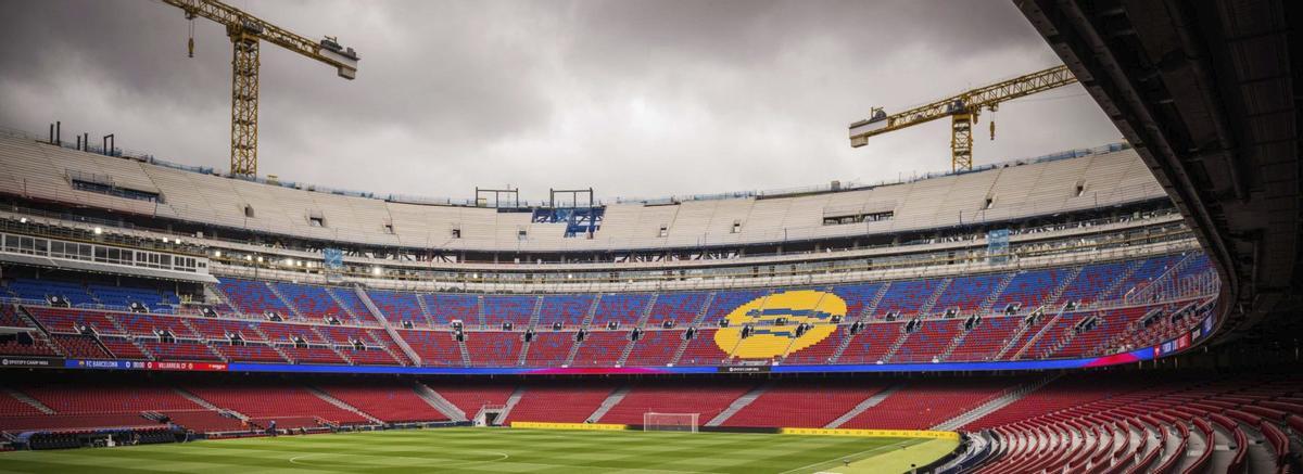 El que queda del Camp Nou