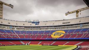 El que queda del Camp Nou