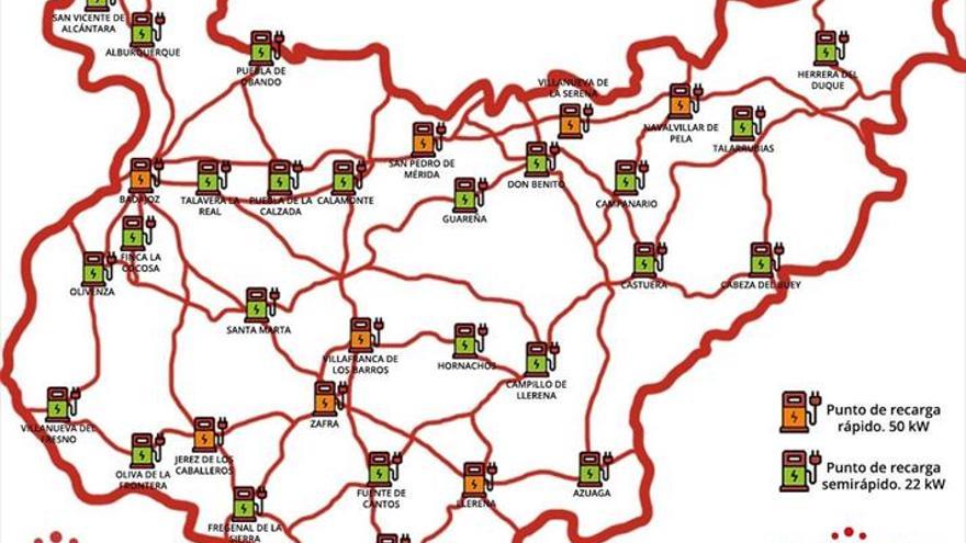 Sale a licitación la red provincial de electrolineras por 1,4 millones