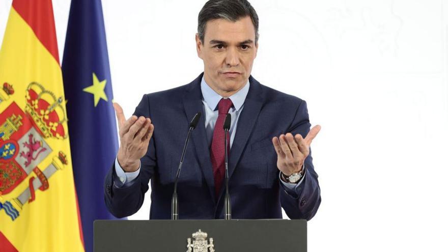 Sánchez es fixa com a meta per al 2022 més creixement i més acords