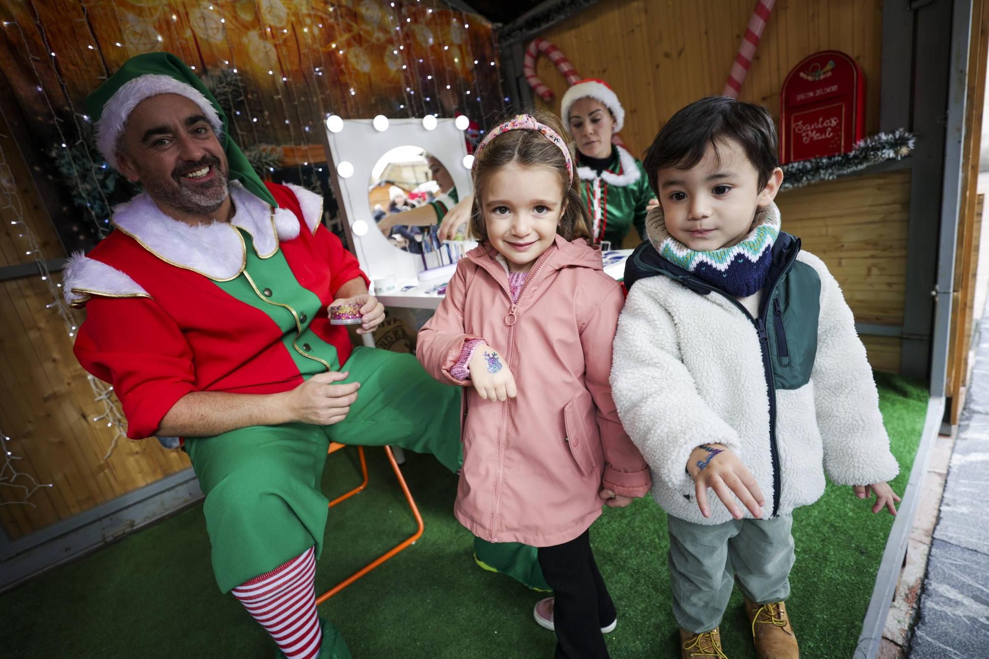 En imágenes: Ambiente navideño en Oviedo