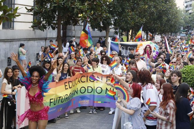 La marcha del colectivo LGTBI por Córdoba