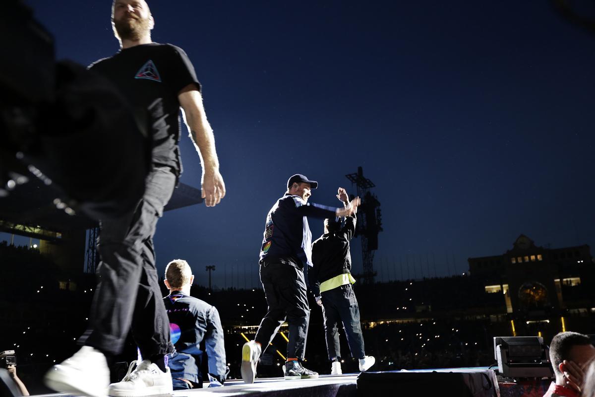 Coldplay en el Estadi Olímpic Lluis Companys