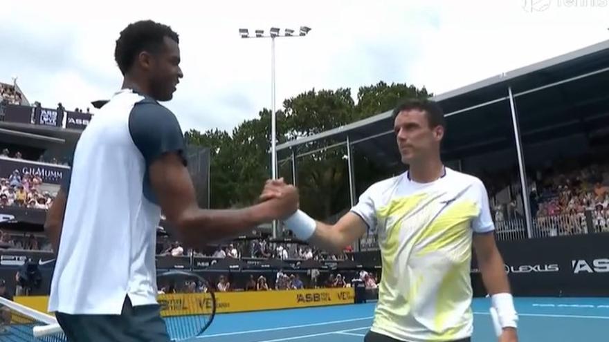 El regreso agridulce a la ATP de Roberto Bautista en su torneo 'fetiche' en Auckland