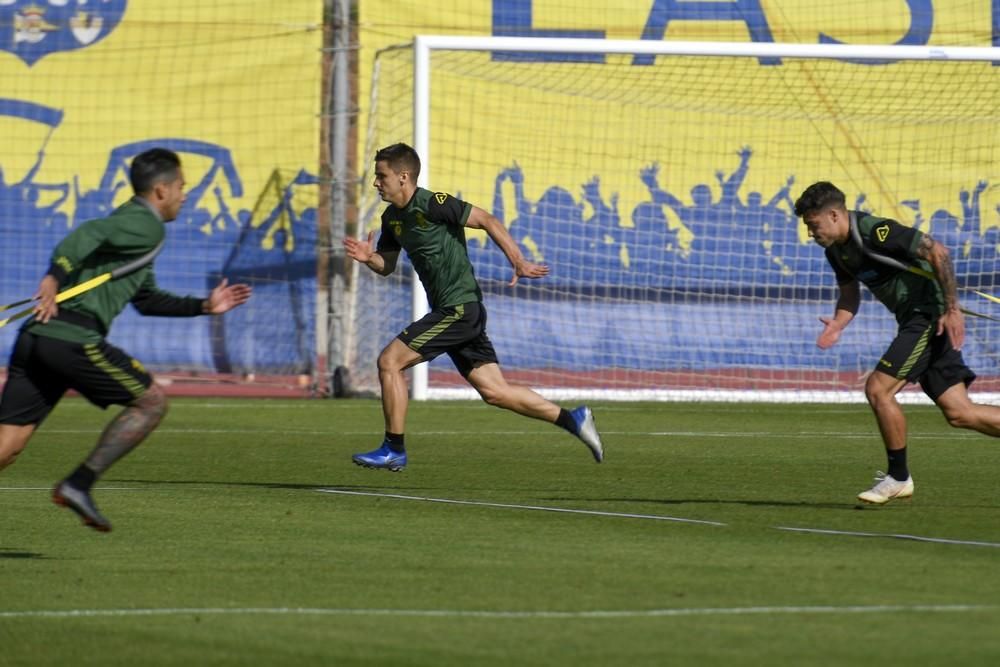 Entrenamiento de la UD Las Palmas