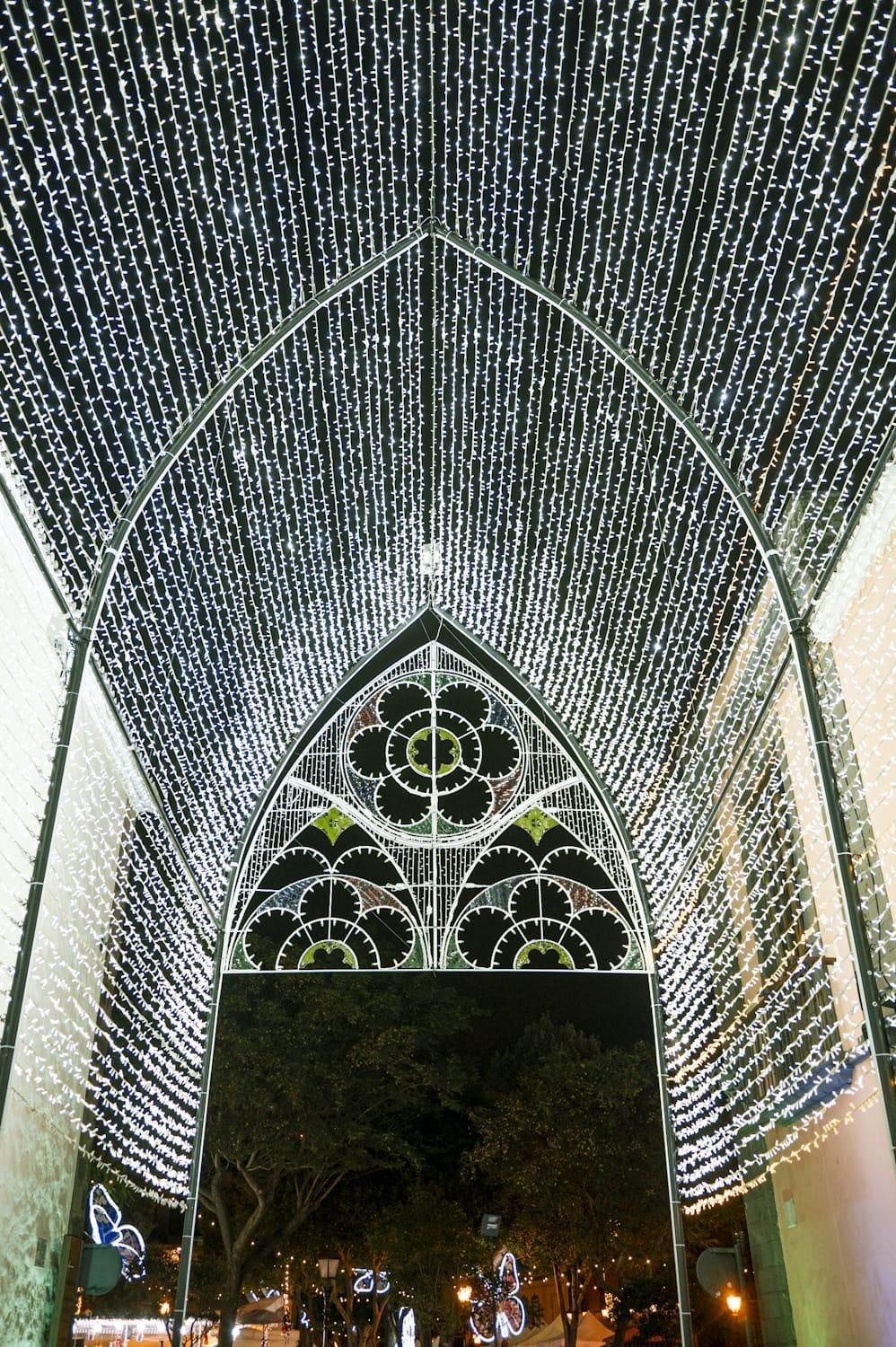 Luces de Navidad en La Laguna