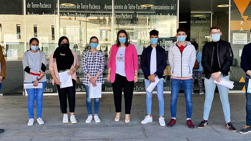 De prácticas en el Ayuntamiento de Torre Pacheco