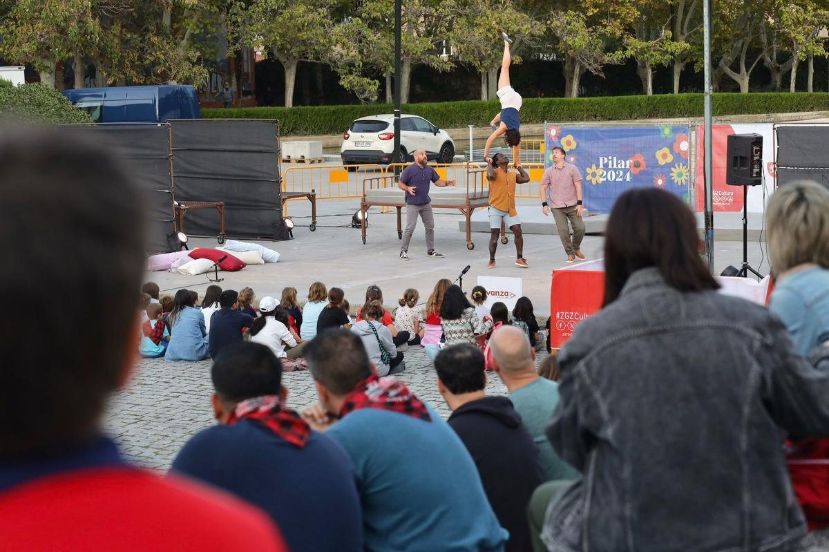 En imágenes | Actuación de 'La Trócola Circ' en el Parque Delicias En imágenes | Actuación de 'La Trócola Circ' en el Parque Delicias