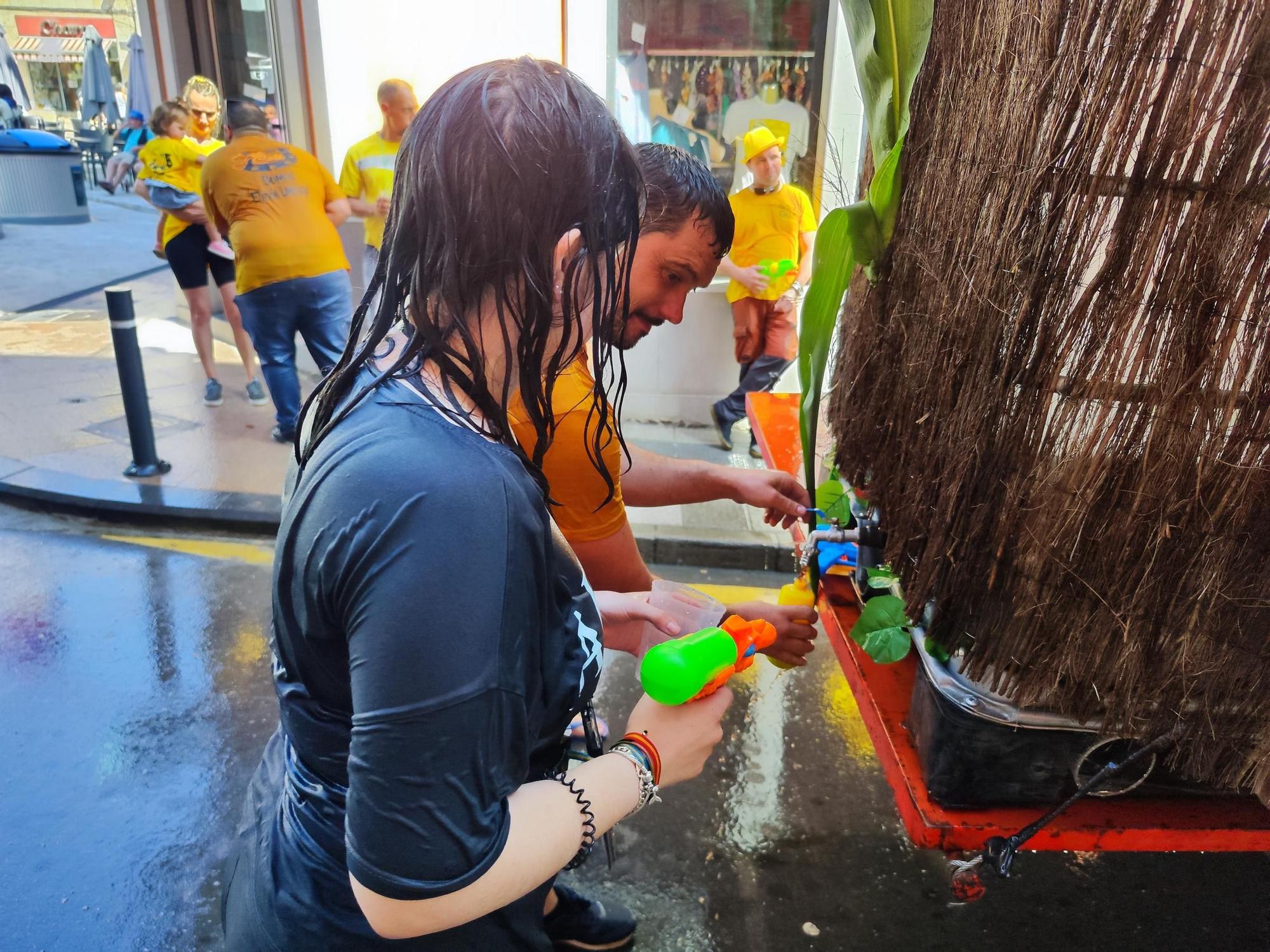 Grado se remoja por Santiago y Santa Ana