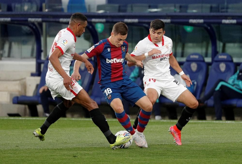 Levante - Sevilla, en imágenes